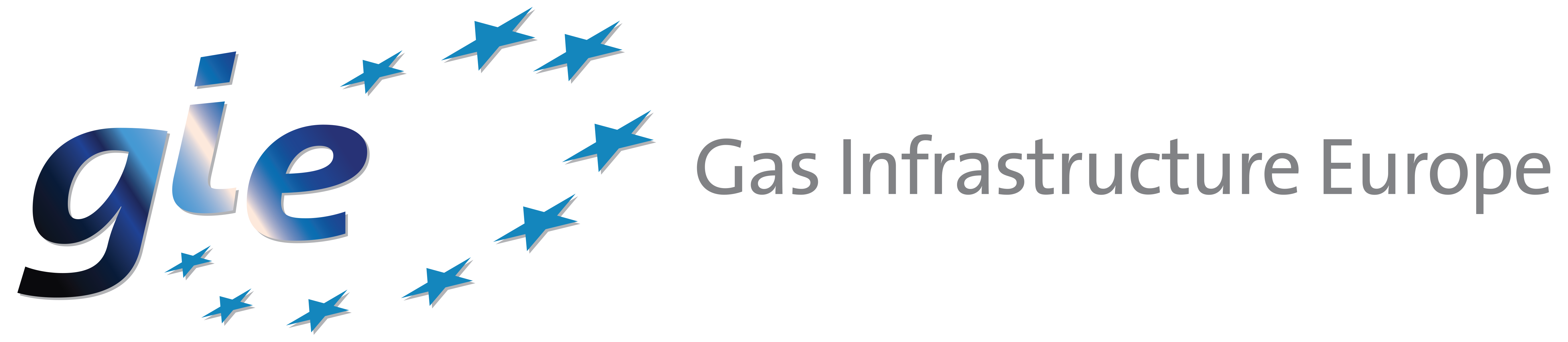 Gas infrastructure Europe. Europe Gas logo.